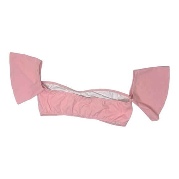 NWOT Reformation Pink Swim Bikini Top  Size Medium - Picture 4 of 8